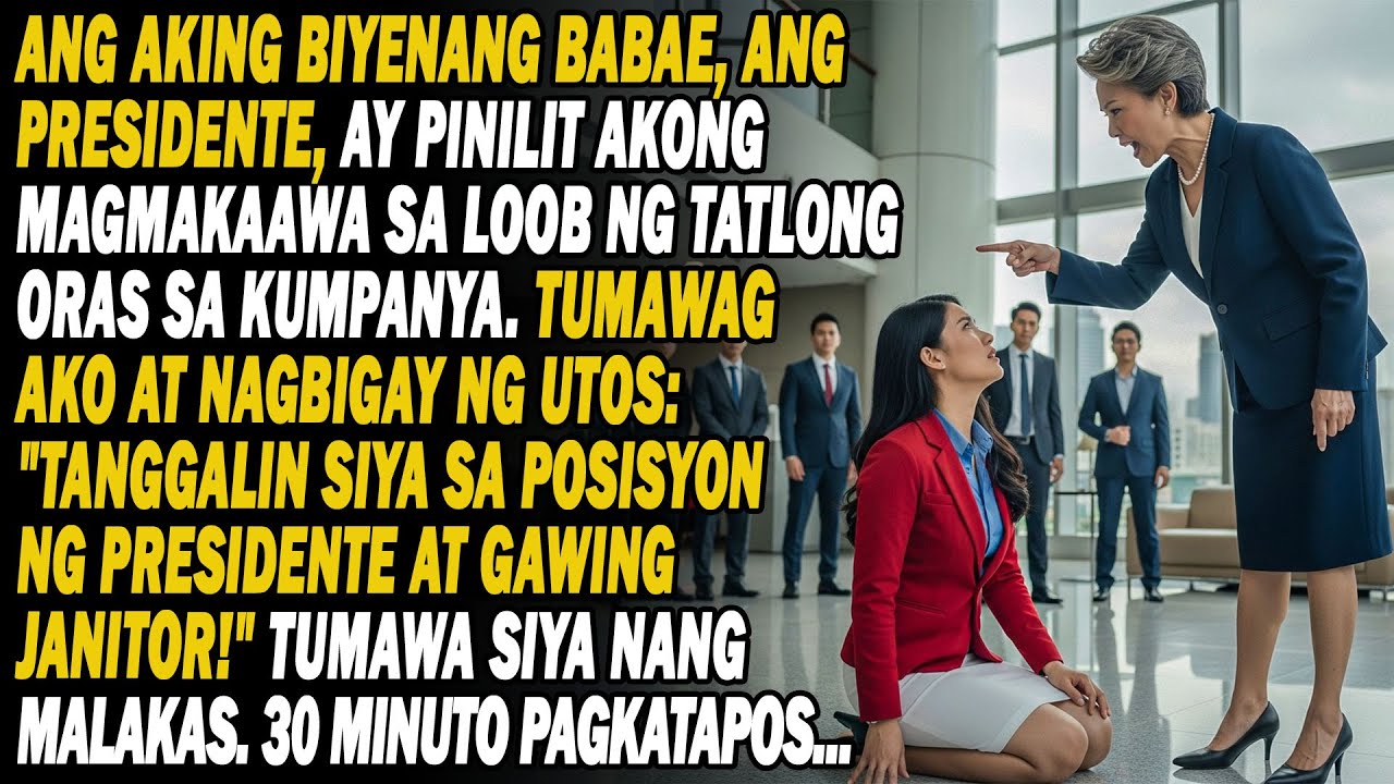 🤬Pinaluhod Ako Ng 3 Oras Ng Biyenan Kong Chairman❤️‍🩹Utos Ko:📞