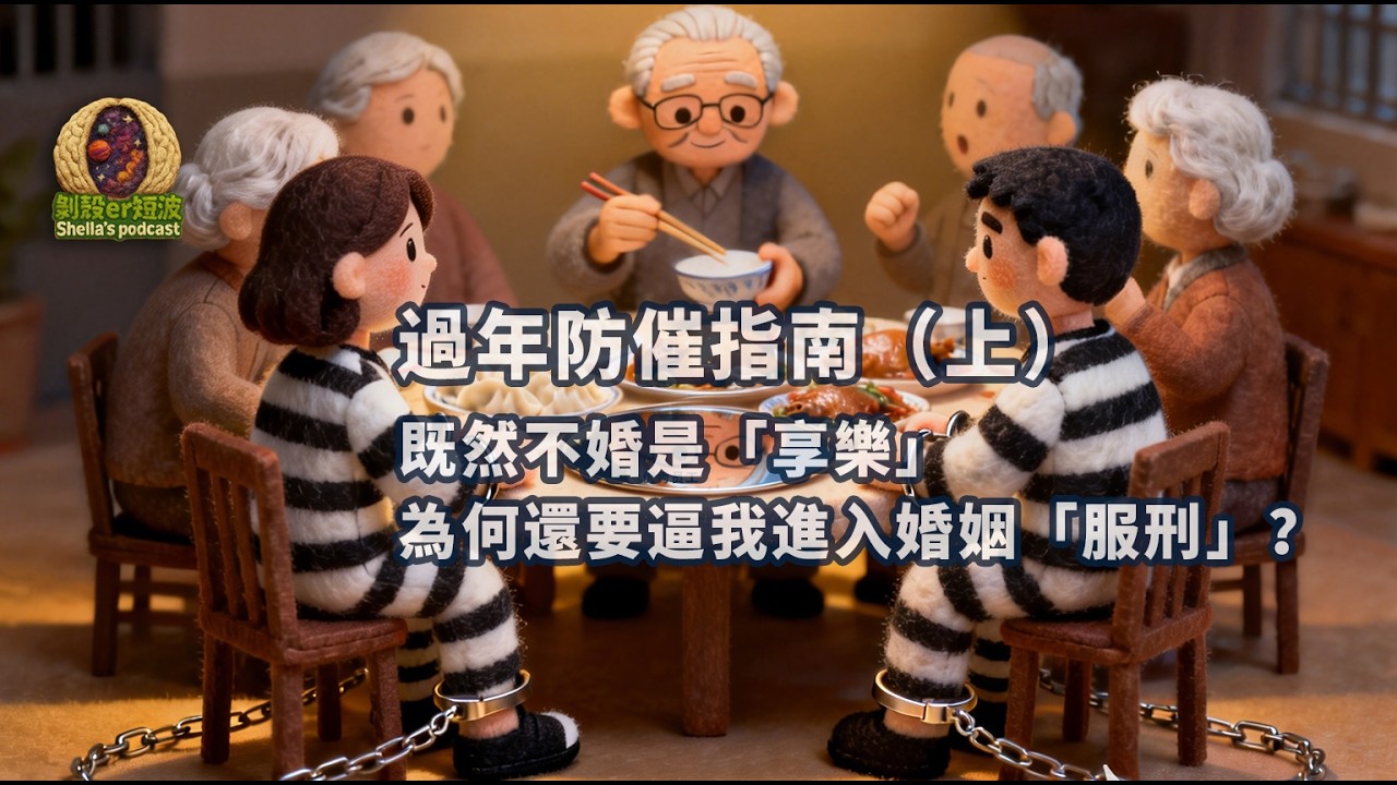 Vol.028 過年防催指南（上）：既然不婚是「享樂」，為何還要逼我進入婚姻「服刑」？｜階層焦慮 | 風險轉嫁 | 文明時差 | 最後一代 | 性別不平等 | 資產縮水  | 代際衝突