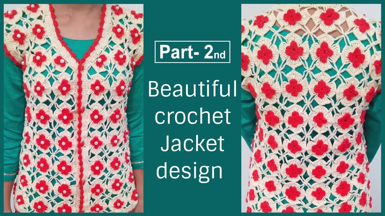 Easy Jacket or Cardigan Design || in hindi (part 2)