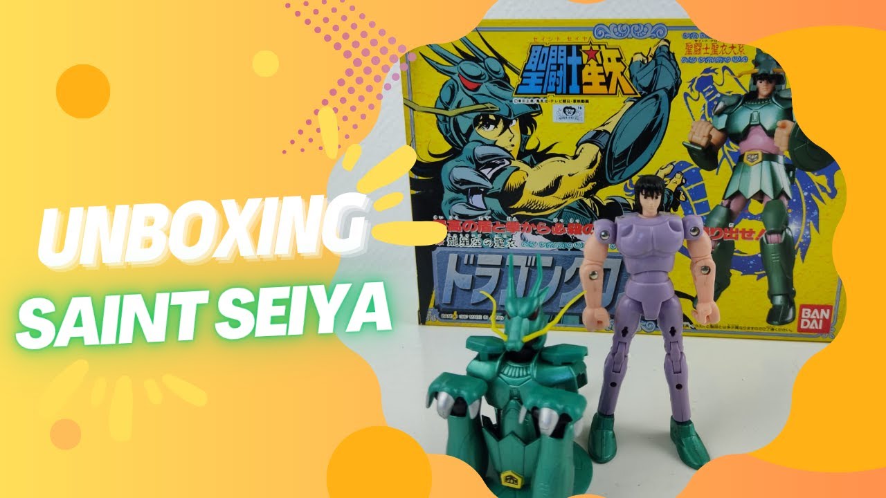 UNBOXING SAINT SEIYA VINTAGE (DRAGON)