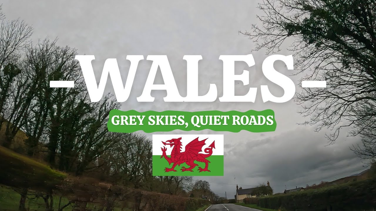 Early Morning Drive in Wales | Aberystwyth to Borth Aesthetic POV