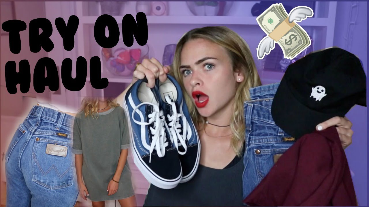 BACK TO SCHOOL TRY-ON CLOTHING HAUL 2016//UO, Brandy Melville, Sephora + more | Summer Mckeen
