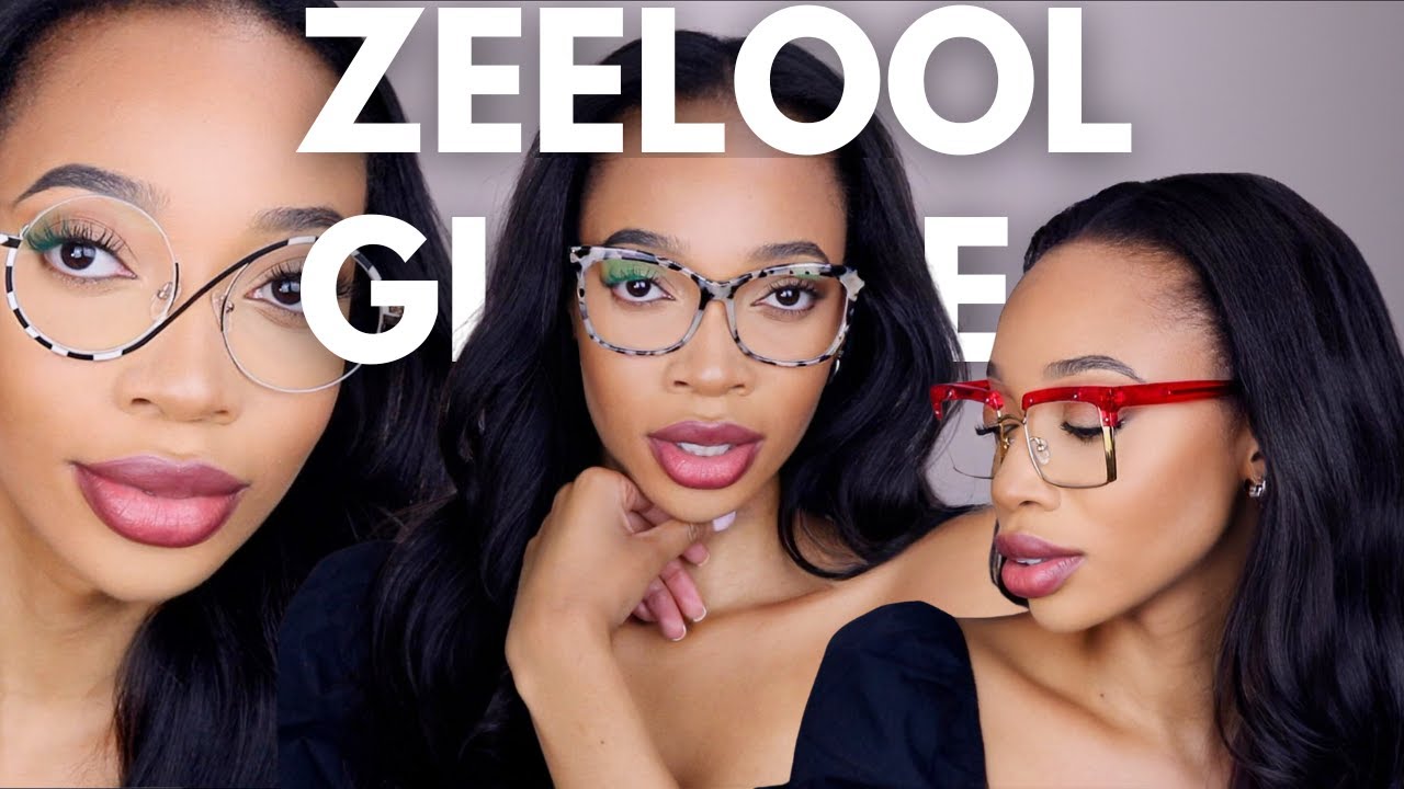 ZEELOOL glasses try-on haul and review