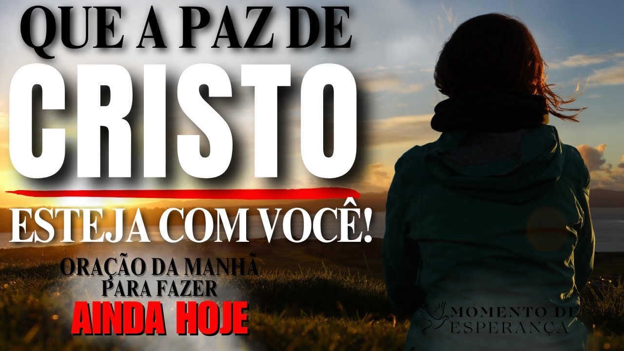 VOCÊ JÁ SENTIU A VERDADEIRA PAZ DE CRISTO? DESCUBRA AGORA!