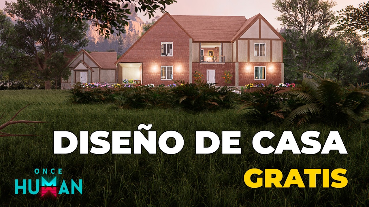¡Diseño de CASA GRATIS en Once Human! 🏠