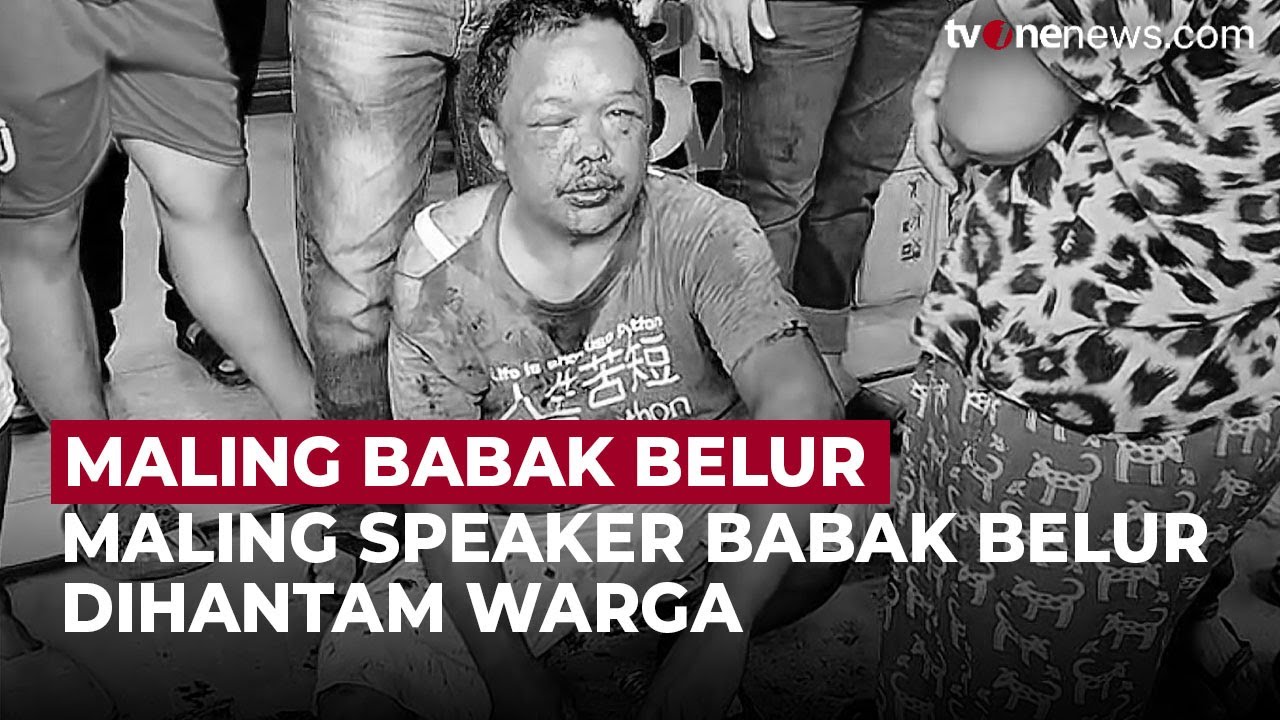 Maling Speaker di Medan babak Belur Dihajar warga | OneNews Update