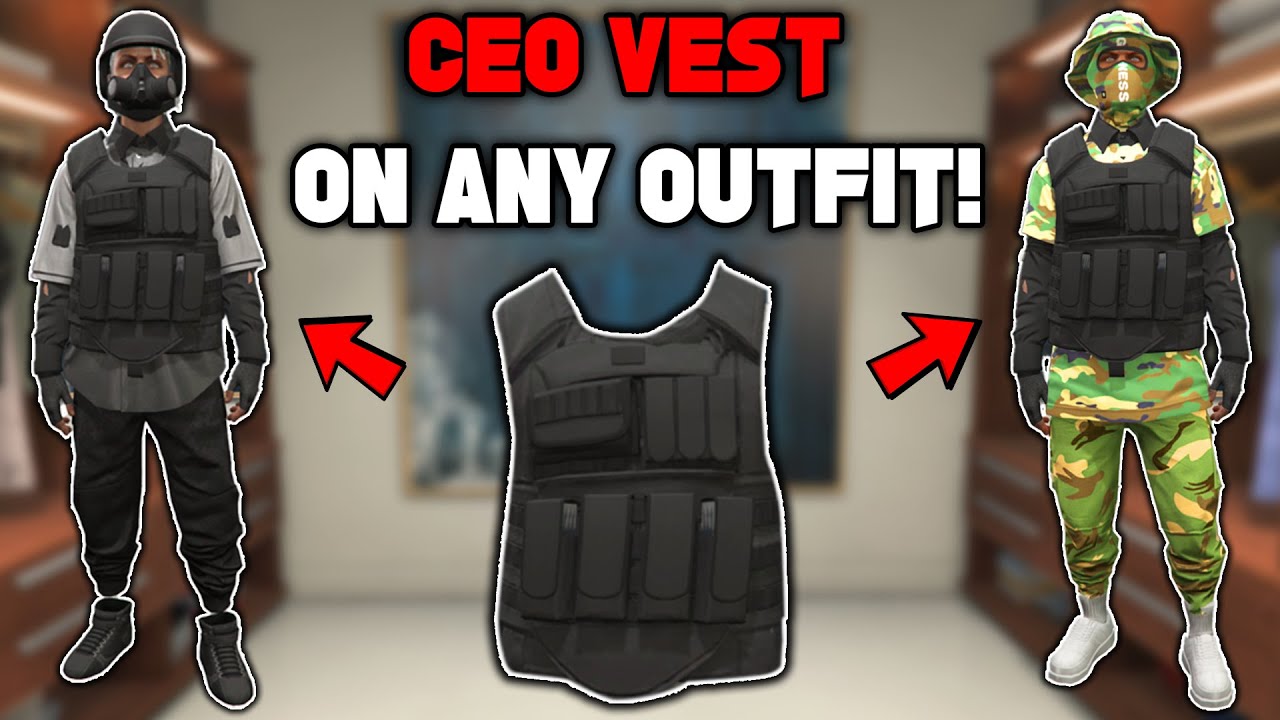 How To Get The CEO Vest On Any Outfit Glitch In GTA 5 Online!