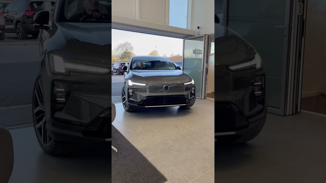 The new Volvo EX60 full electric is at Volvo Leicester.