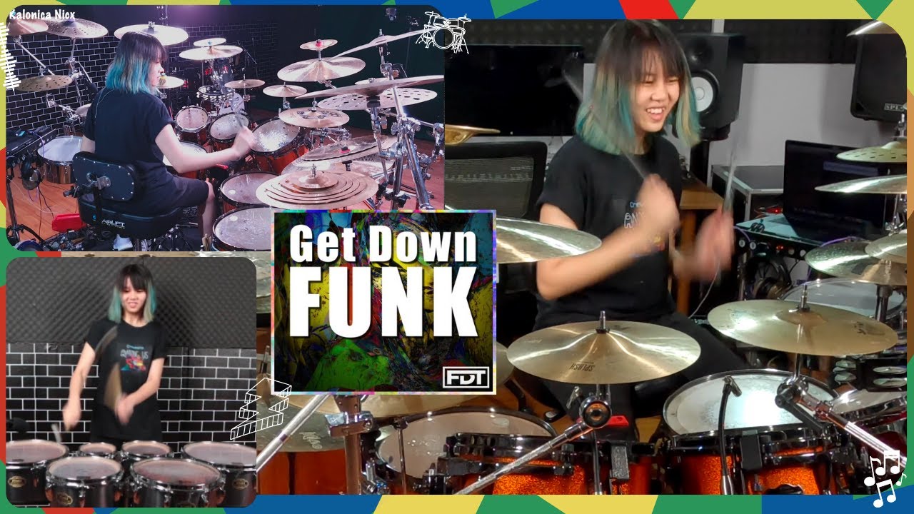 Get Down Funk | Drum interpretation by Kalonica Nicx