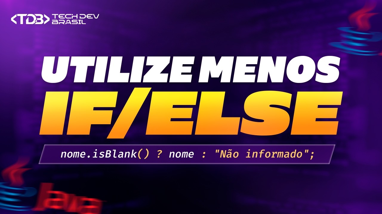 Ternário - código mais limpo. 