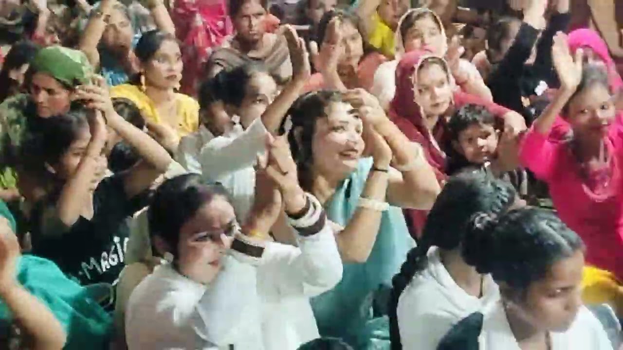 करनाल के जागरण में जबरदस्त बाबा की संगत का सेलाब  सिंगर सूरज शरणं जी हरियाणा से  प्रचार मल्टीमीडिया 