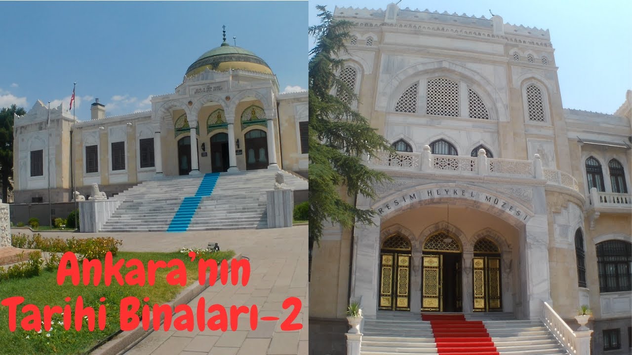 ANKARA MÜZELERİ5 - ETNOĞRAFYA VE RESİM HEYKEL MÜZESİNDEYİZ..
