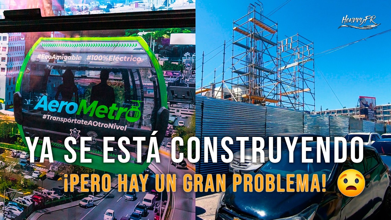 Inicia la Contrucción del AeroMetro, Ciudad de Guatemala