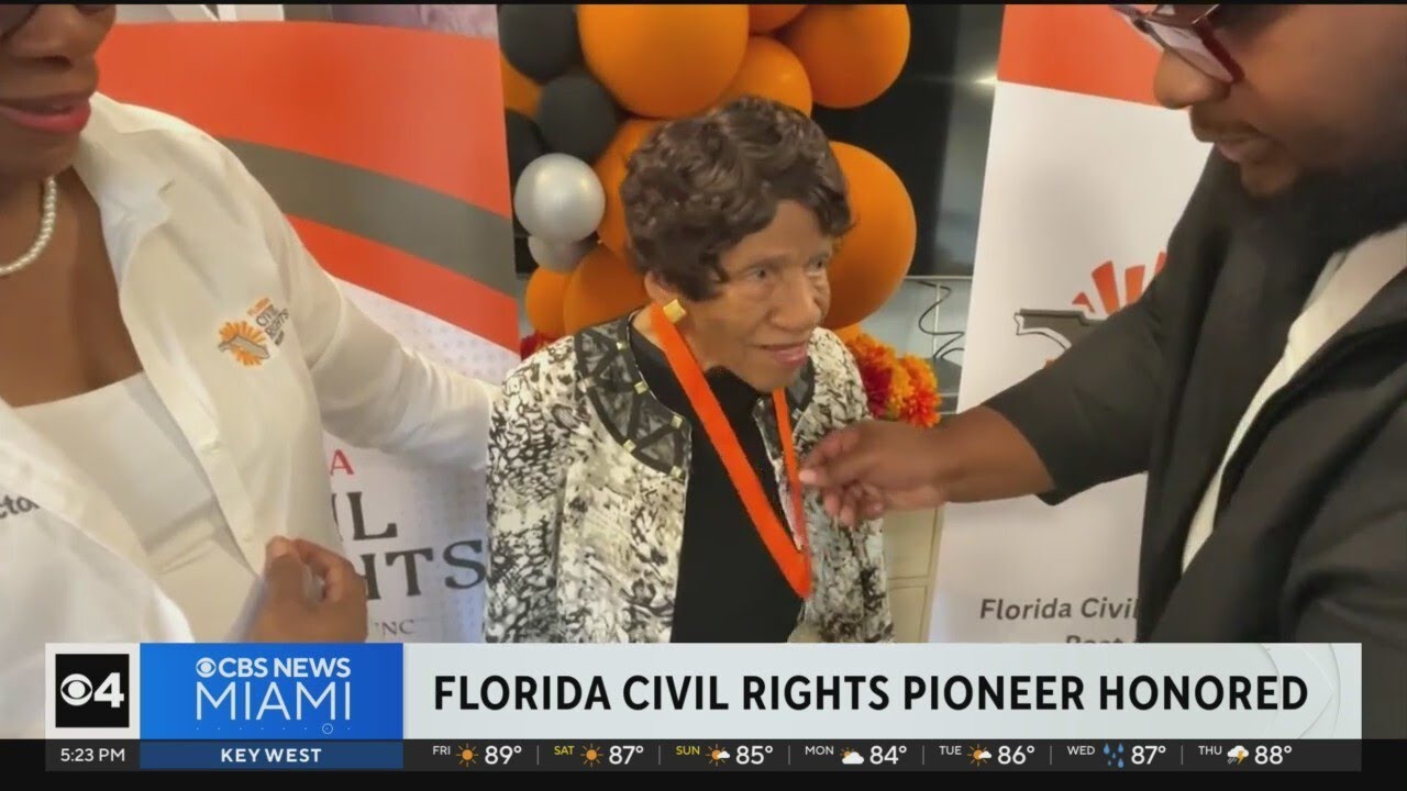 Florida Civil Rights pioneer honored