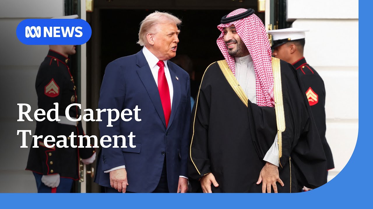Trump welcomes Saudi crown prince to the White House | ABC NEWS