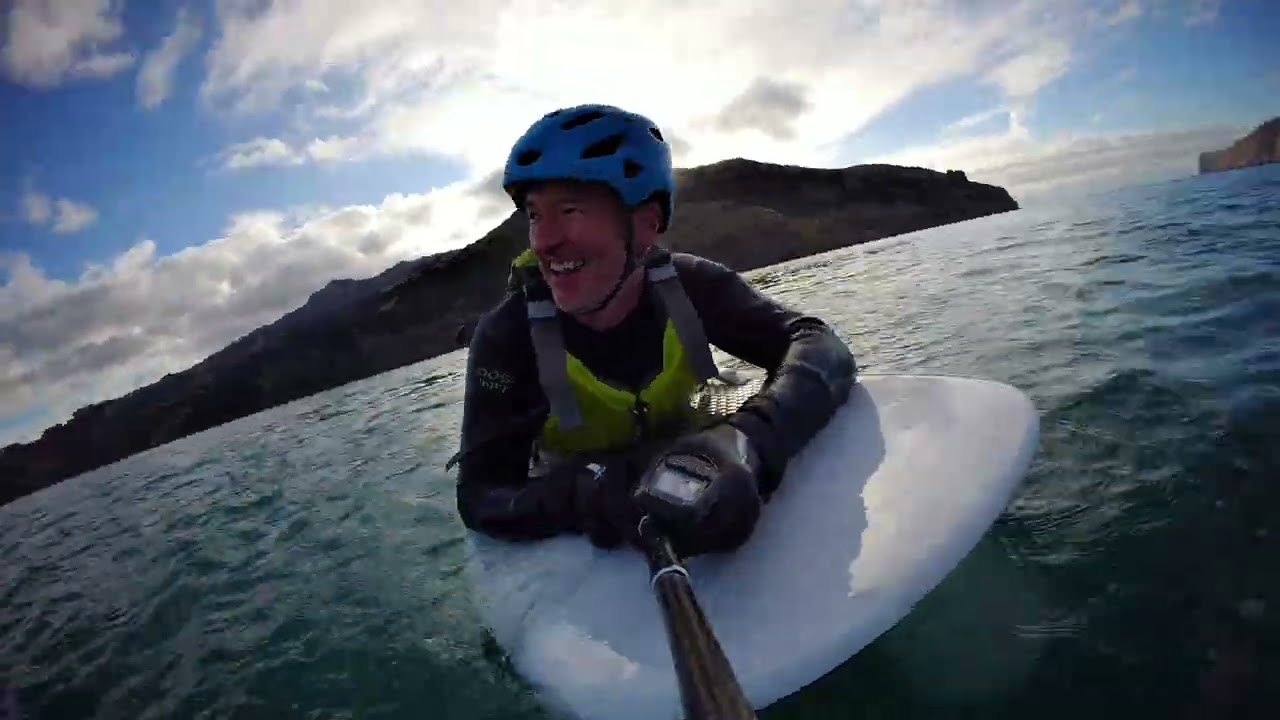 Dawn Fliteboarding Magic, Akaroa Harbour, New Zealand