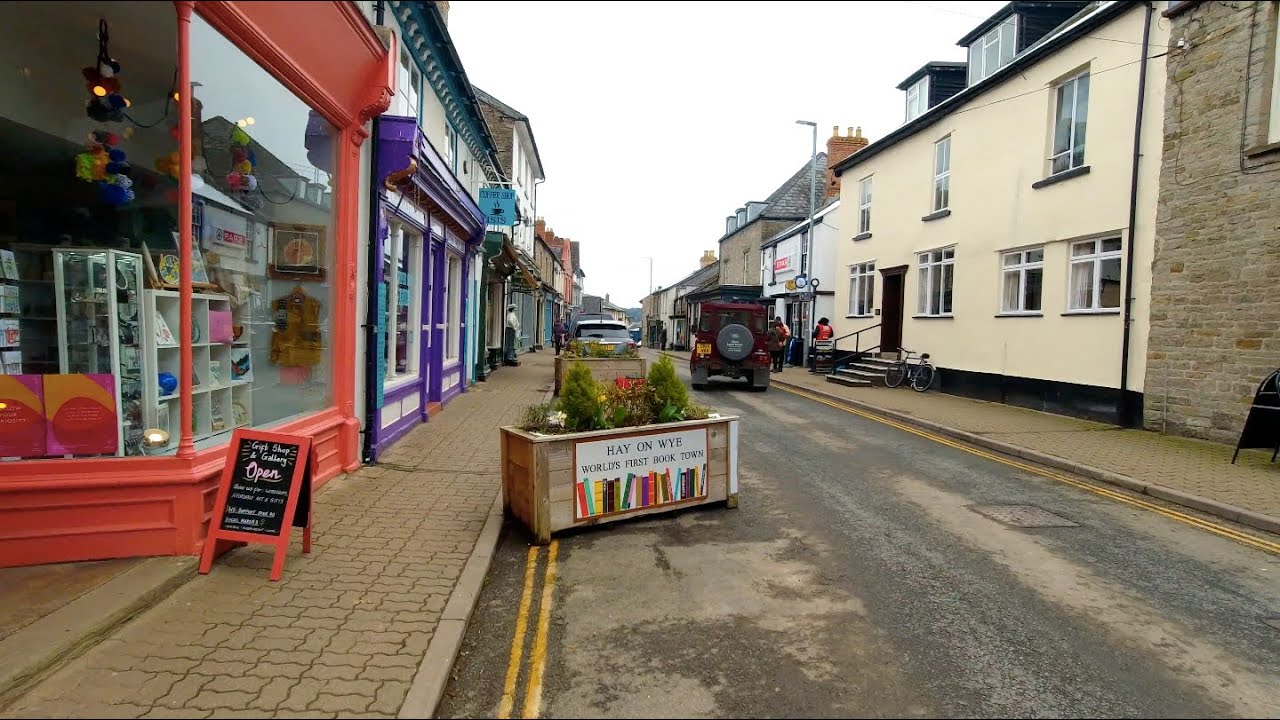 This Beautiful Welsh Town is Full of Bookshops — Hay-on-Wye, Wales + Symonds Yat [4K]