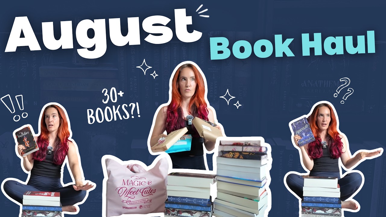 I bought so many books&hellip; | August Book Haul 📚