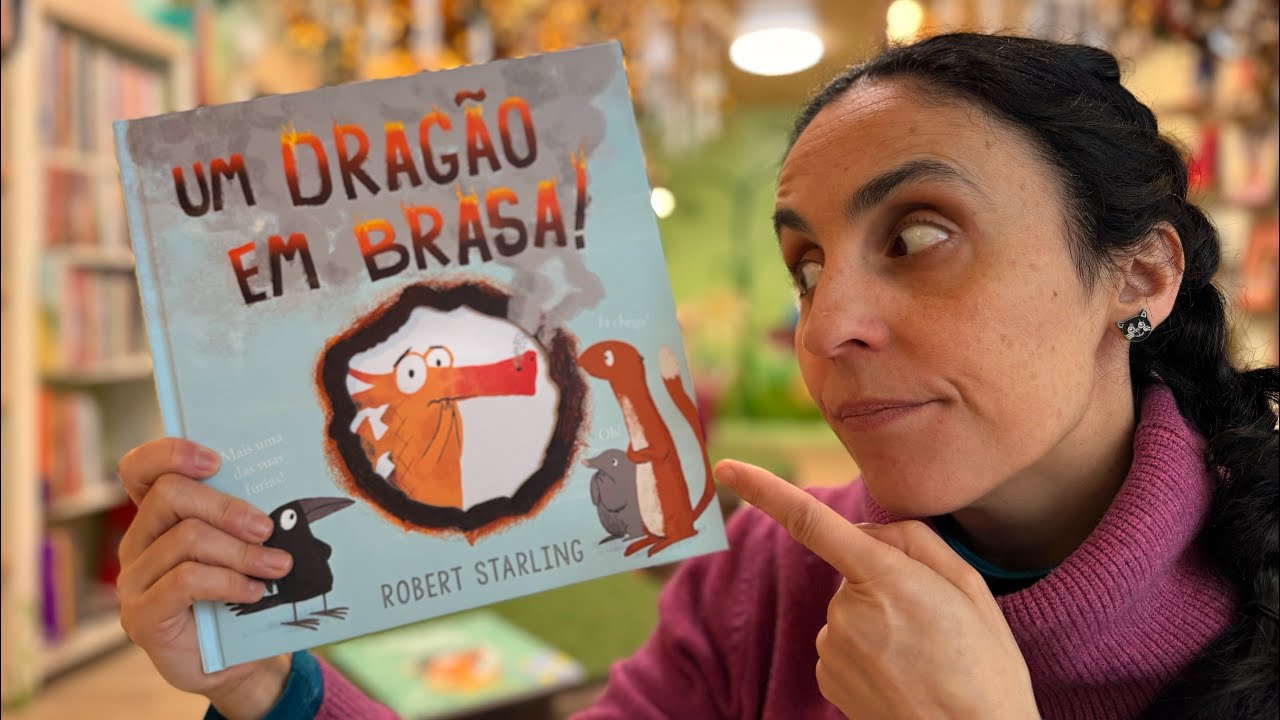 Bom dia Histórias: Um dragão em brasa!