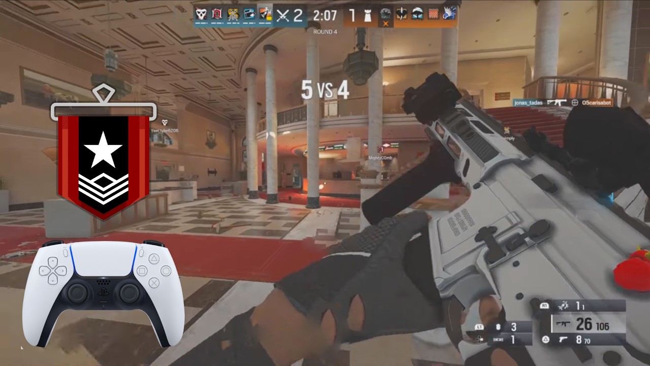 Ranked Siege Gameplay (No commentary) | R6 PS5