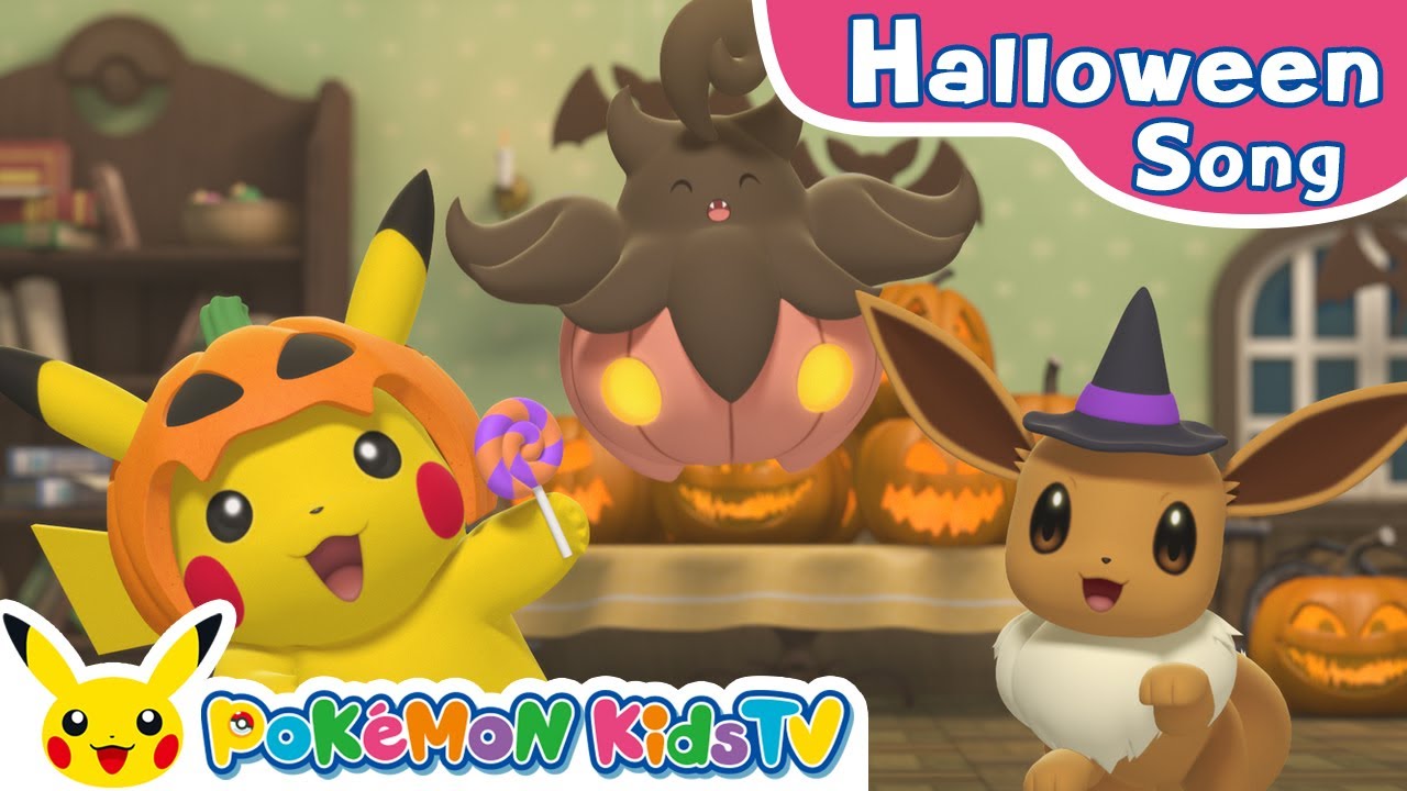 Pokémon Spooky Halloween | Pokémon Song | Original Kids Song | Pokémon Kids TV