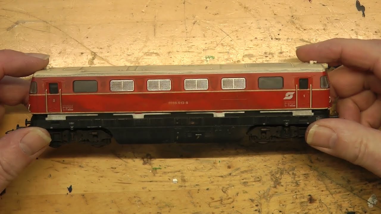 Wolfgangs Märklin Modellbahn ,Lima öbb 2050 wird Digital mit LEDs