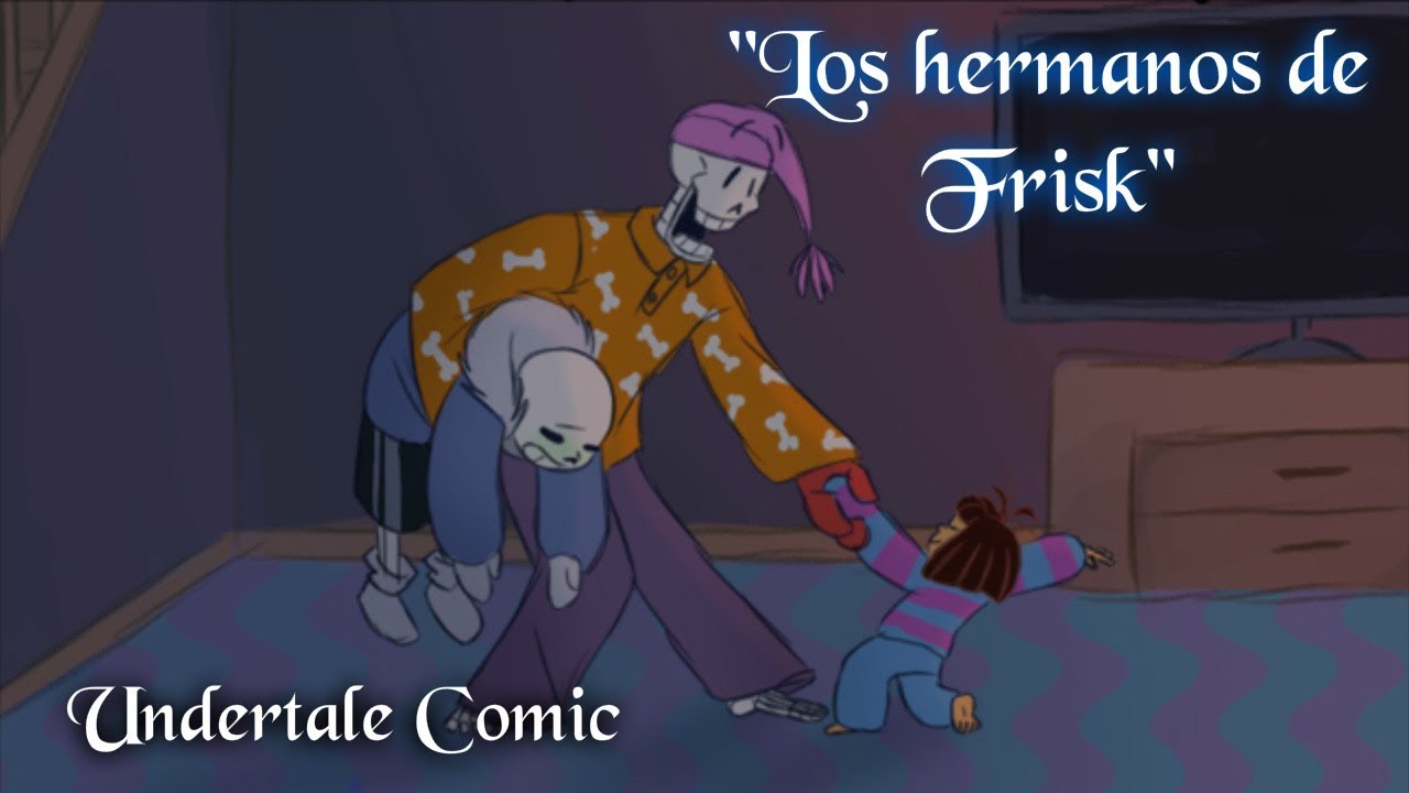 LOS HERMANOS DE FRISK || Comic de Undertale en español || Fandub || Mini Jamadub