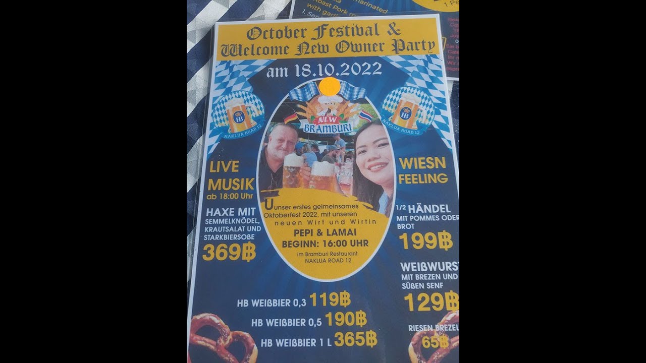 PEPI mit sein Oktoberfest im Bramburi