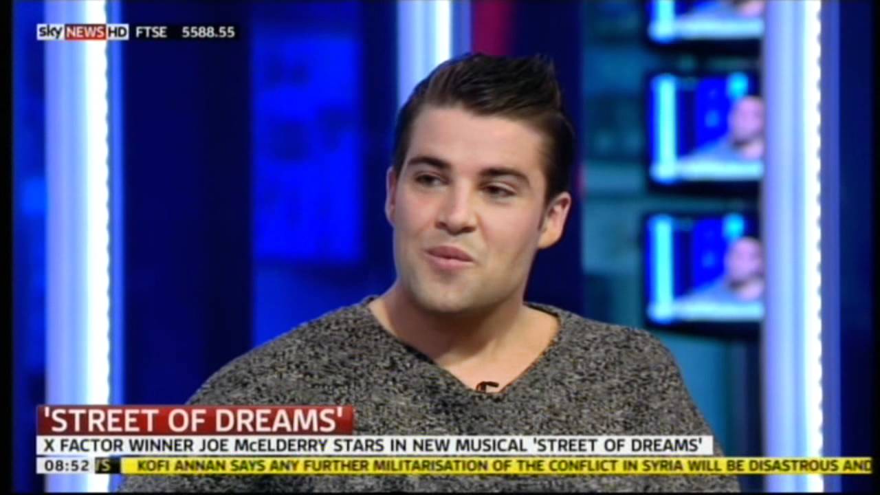 Joe McElderry on Sky News Sunrise - 11/04/12