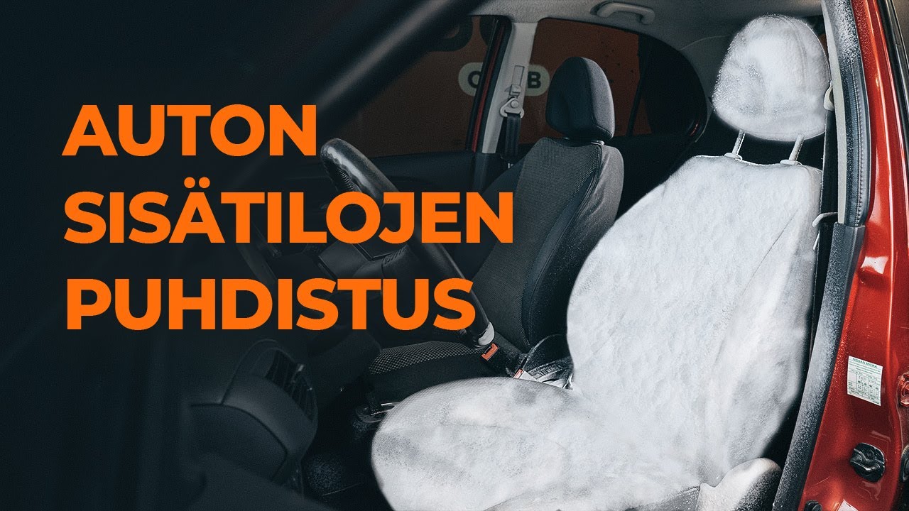 5 auton sisätilojen puhdistusvirhettä | AUTODOCin vinkit