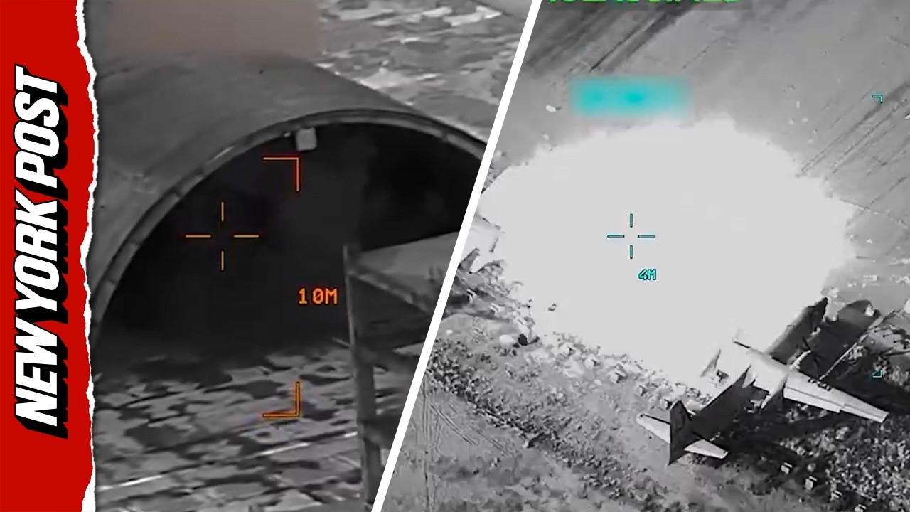 CENTCOM Releases Footage of US Striking the Iranian Regime