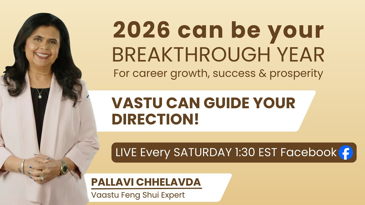 Make 2026 Your Year of Success with Vastu | Vastu Living With Pallavi | Pallavi Chhelavda