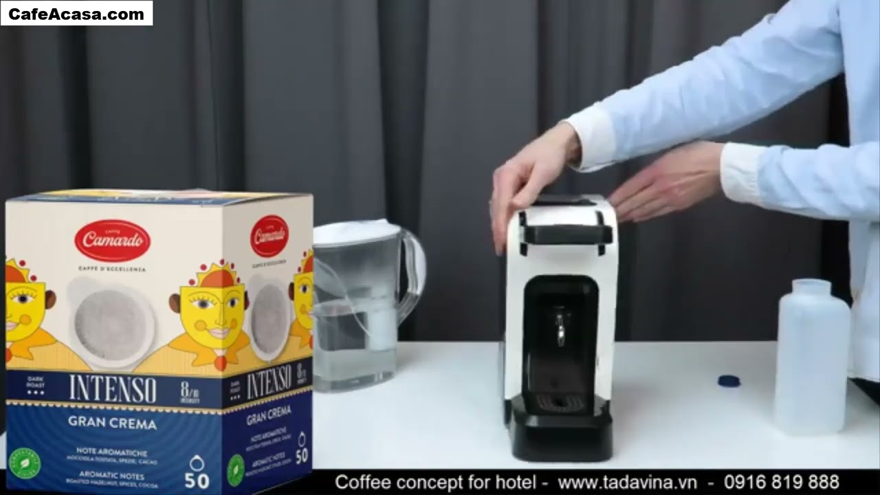 Máy pha cafe CIAO POD nhỏ gọn sản xuất tại Lecce Ý
