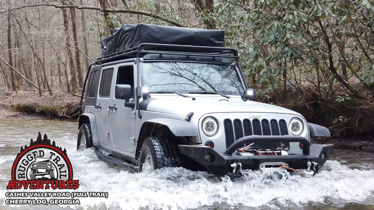 Cashes Valley Road (Full Trail) - Cherry Log, Georgia - A side trip of the Georgia Traverse