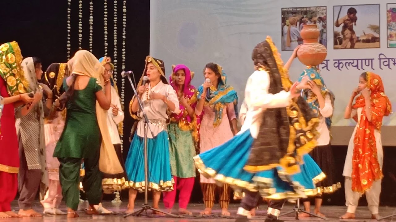 Folk Dance Haryanvi Rang Mahotsav MDU Rohtak