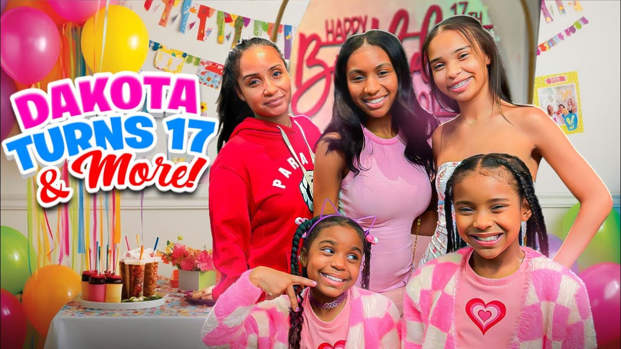 Dakota Turns 17!  We threw her a PARTY!