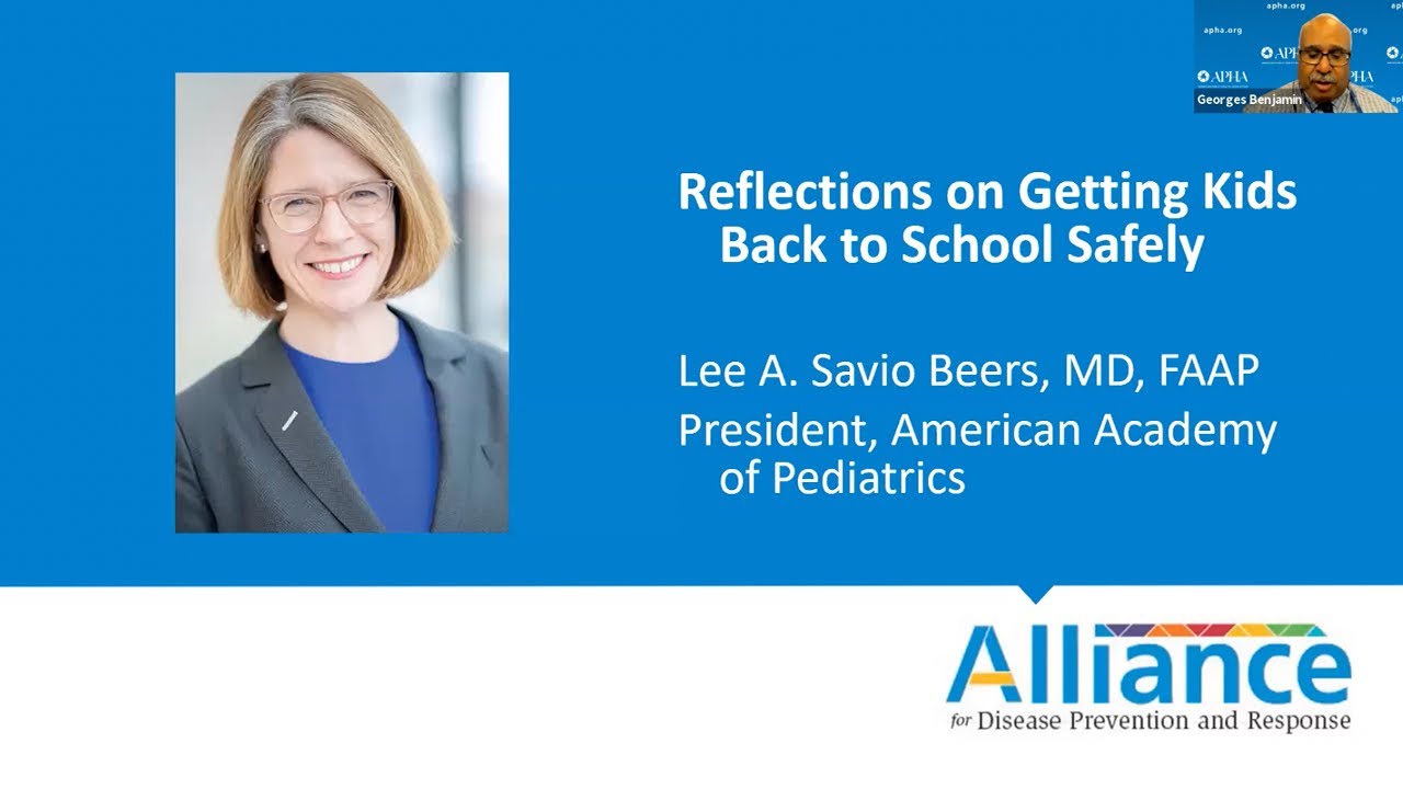 Alliance for Disease Prevention and Response: Back to school safety during COVId-19