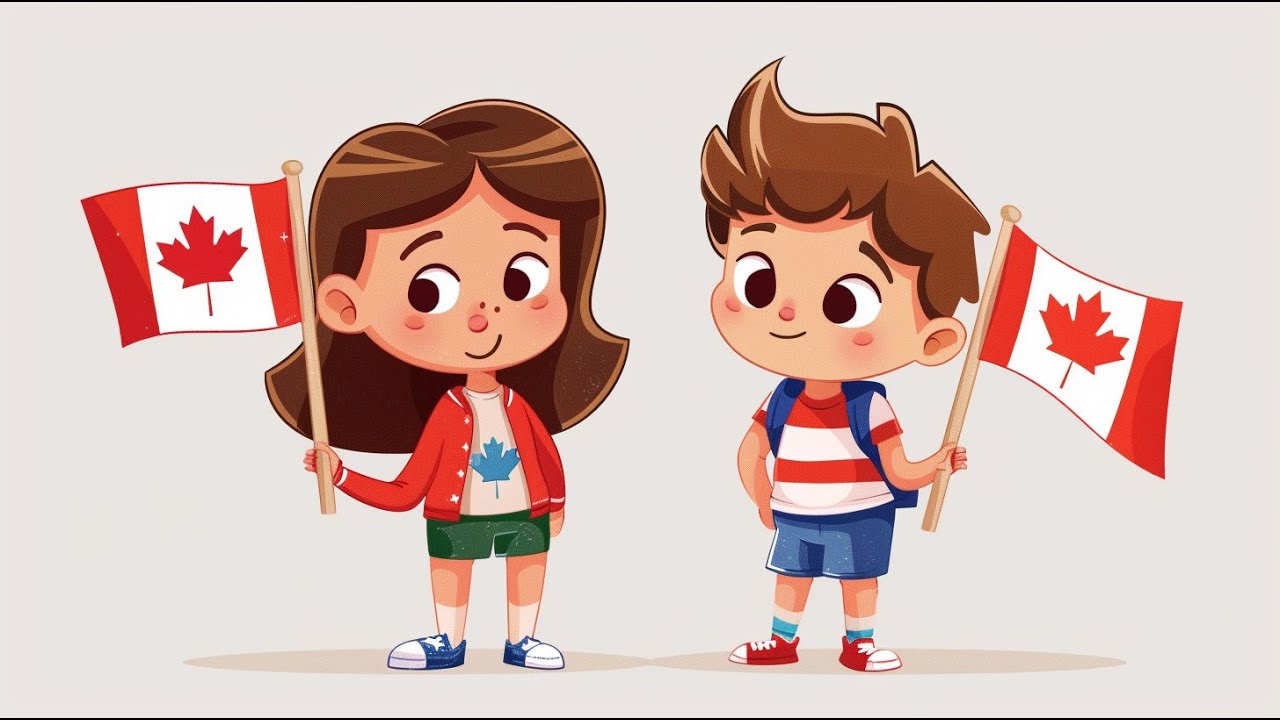 🍁Exploring Canada: Fun Facts for Kids about Canada | Kids learning |  Kids on Maple Leaf Adventure!🍁