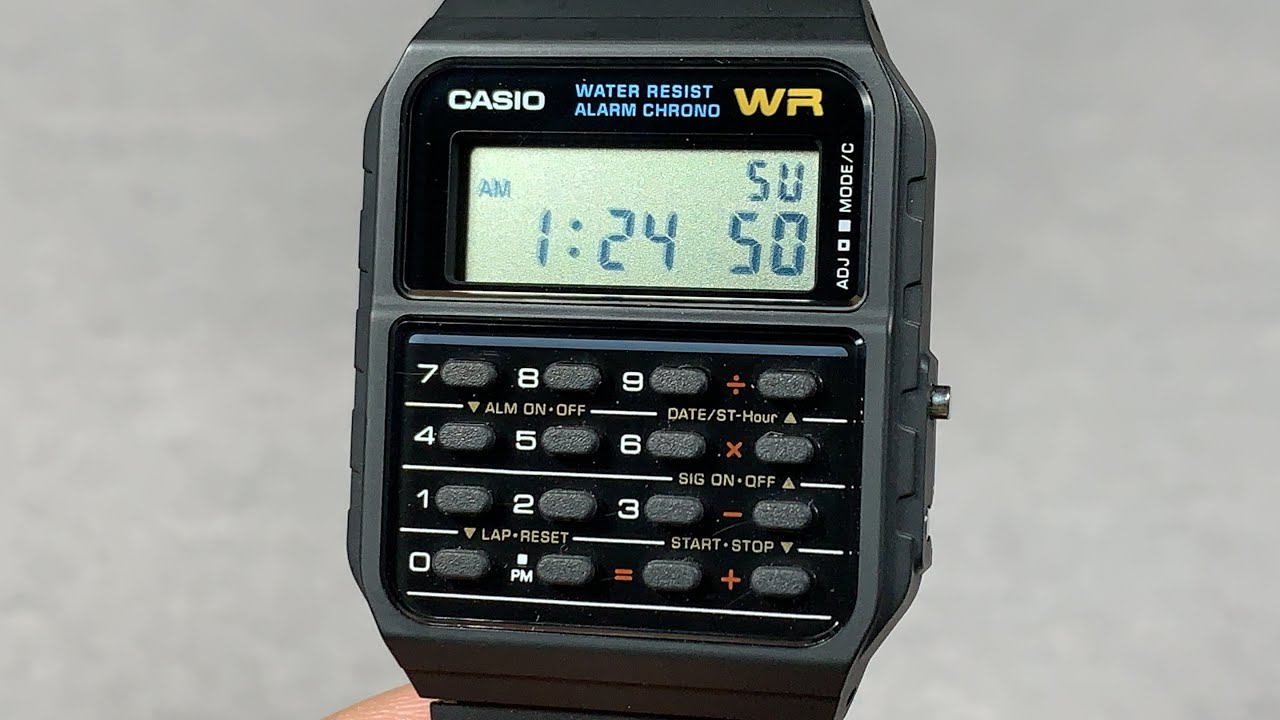 Casio Calculadora CA-53W - Para Volver en el Tiempo (Review en Español)