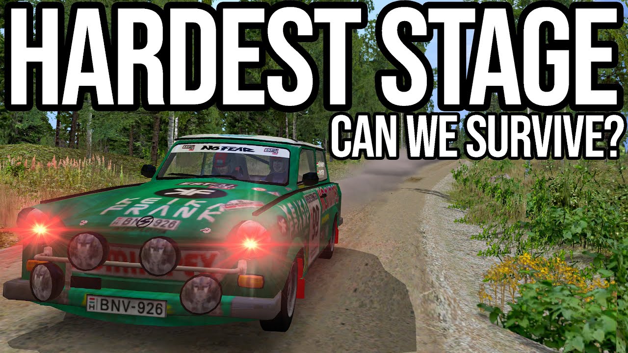 Can I Survive One Of The Hardest Stages In Richard Burns Rally?