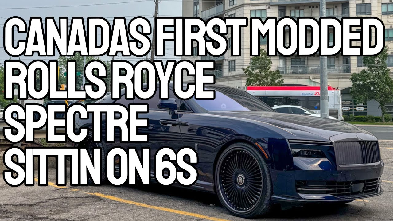 FERRARI Revs, First MODDED Spectre in Canada, Rolls Royce CULLINAN on Forgiato, 2025 Escalade + more
