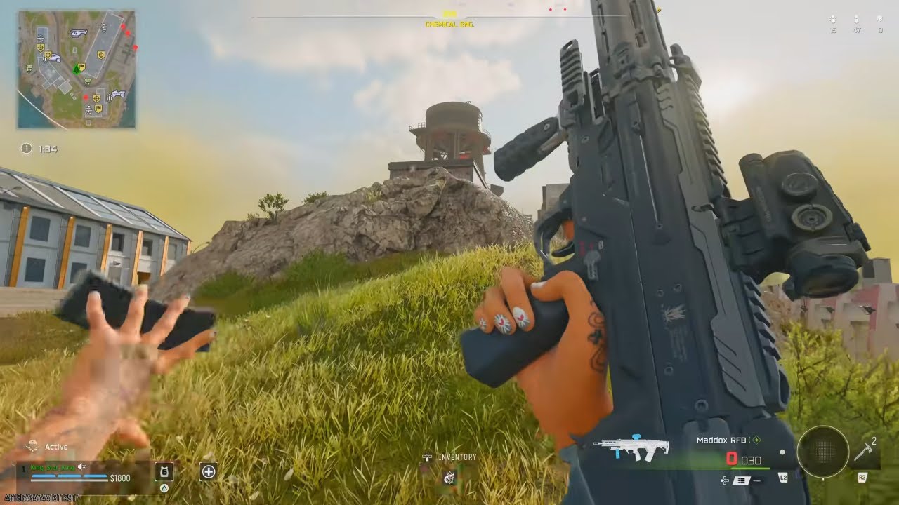 Call of Duty: Warzone Rebirth Island Resurrence: одиночная игра против четвёрки! (Без комментариев)