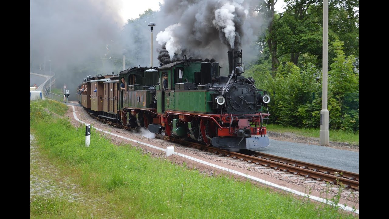 Der obere Abschnitt der Weißeritztalbahn von der Wiedereröffnung bis zum Schmalspurfestival 2017