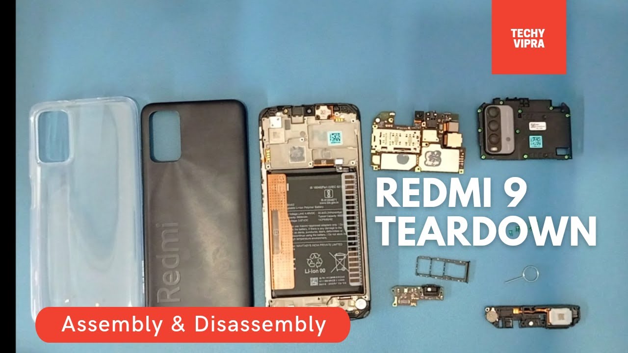 Redmi 9 Power Teardown | Disassembly & Assembly