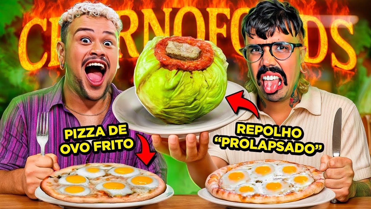 CHERNOFOODS: COMIDAS ESTRANHAS (E NOJENTAS?) DO TIK TOK | Diva Depressão