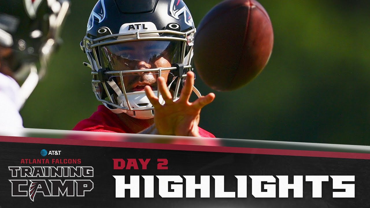 Atlanta Falcons training for success | AT&T Training Camp Highlights