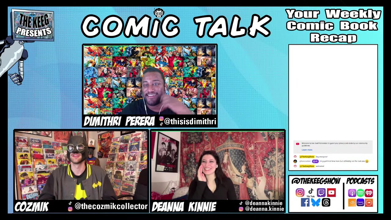 Comic Talk: Your Weekly Comic Book Recap (1/8/26)