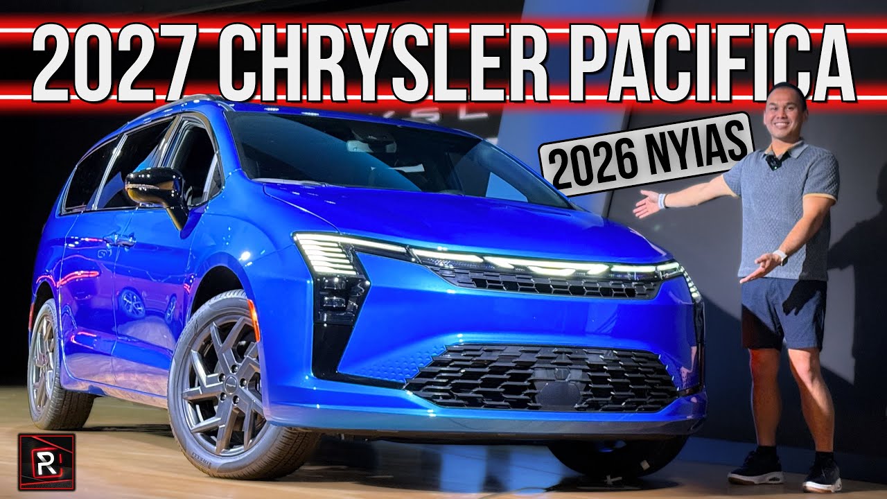 New Face & Logo! | 2027 Chrysler Pacifica | Detailed First Look | 2026 NYIAS