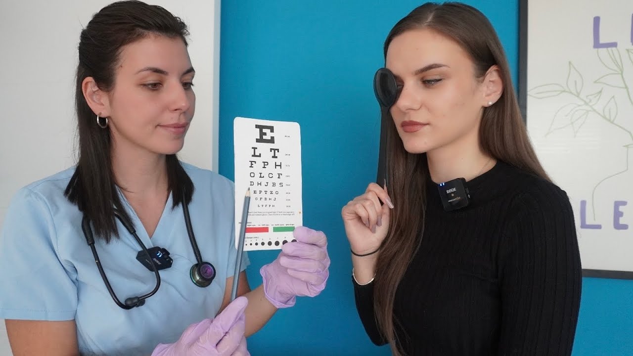 Медицинский осмотр всего тела ASMR | Реалистичная ролевая игра с врачом: оценка всего тела 🔍👩🏽&zwj;⚕️
