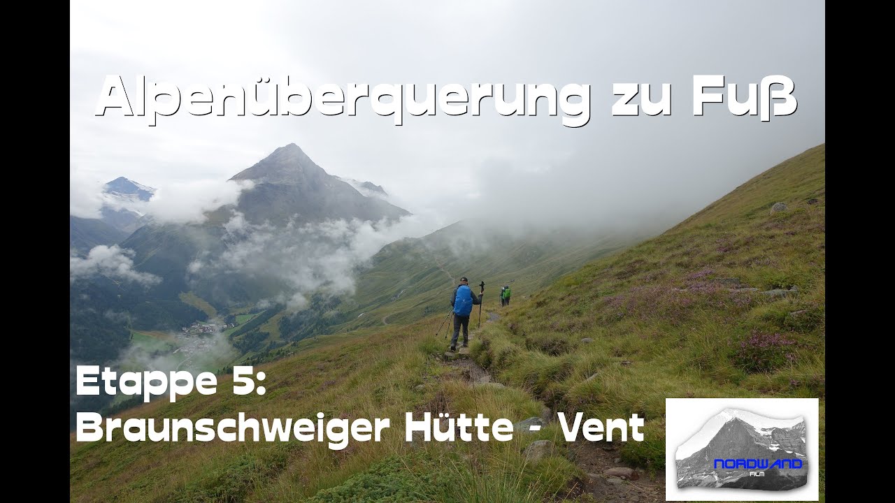 E5 - Alpenüberquerung - Etappe 5: Braunschweiger Hütte nach Vent